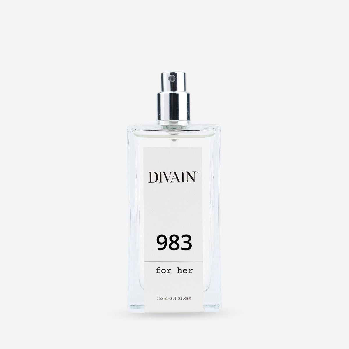 Dupe perfume bottle for woman divain-983