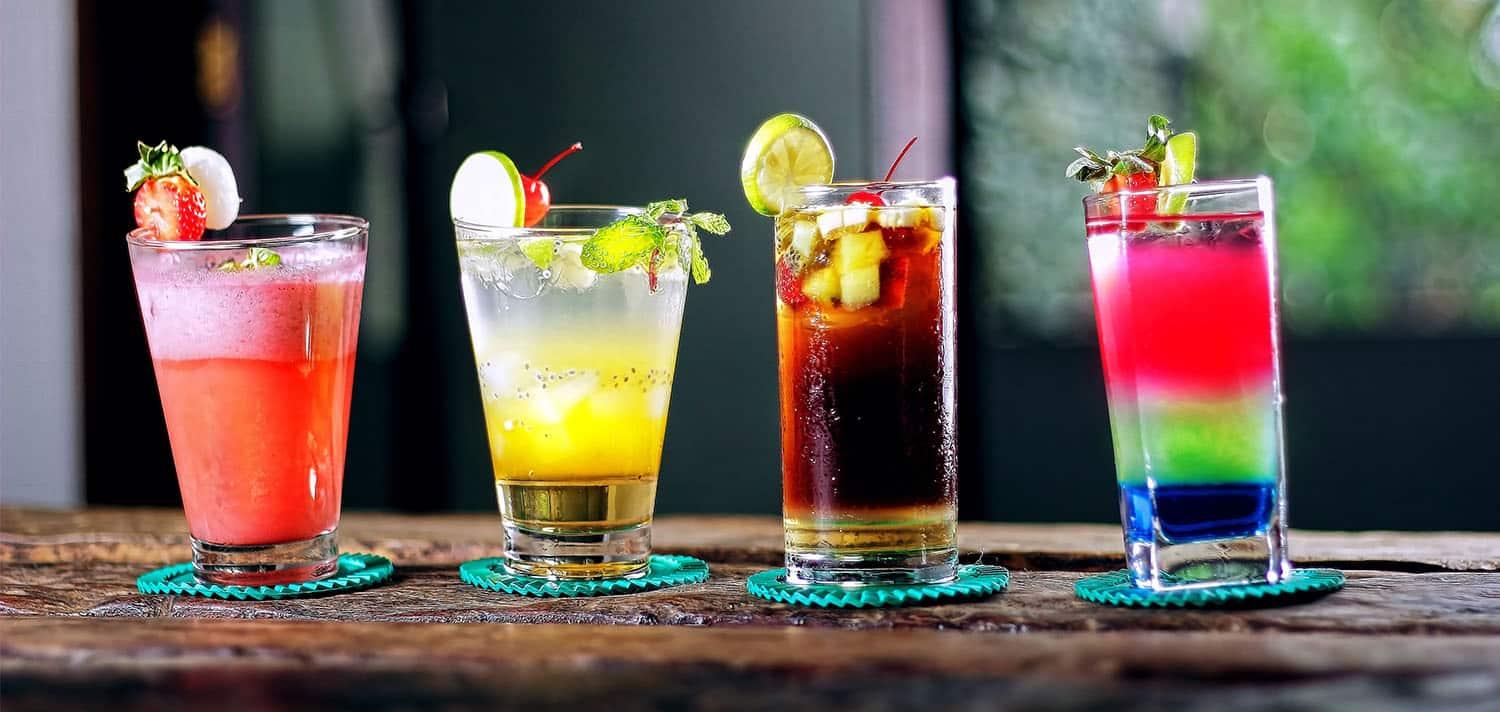 Summer will be more bearable if you dare to make original homemade refreshing drinks