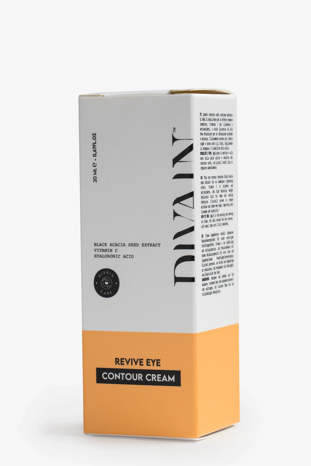 20 ml divain care eye contour cream pack divain care